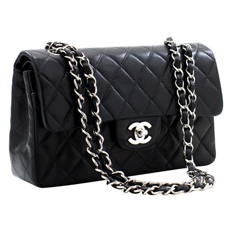 black chanel purse with rainbow chain|Handbags & Bags .